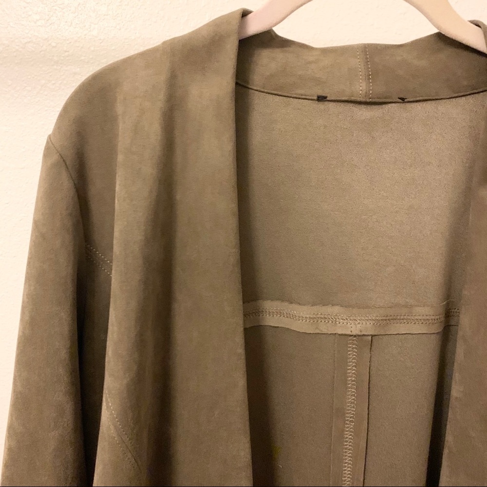 Drape Front Jacket - Picture 2 of 3